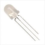 ال ای دی دو رنگ کاتد مشترک 5mm نارنجی و سبز بسته 10 عددی