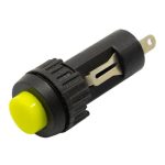شستی استارت پلاستیکی 22*8 mm زرد