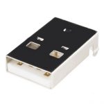 کانکتور A-USB نری رو بردی dip