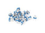 پتانسیومتر 100 کیلو اهم خوابیده (104) بسته 5 عددی