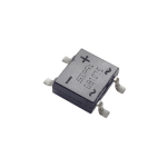 پل دیود 1A-1000V مربعی DB107S پکیج SMD بسته 5 عددی