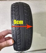 چرخ جلو اسفنجی ضامن دار ماشین شارژی (استوک) - Image 3