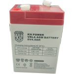 باتری سیلد اسید 6 ولت 4/5 آمپرساعت مارک KH POWER