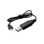 شارژر USB باتری لیتیومی 3/7 ولت قطع کن دار با فیش سفید