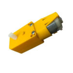 موتور گیربکس پلاستیکی دوطرفه 320RPM سوکت دار