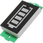 ماژول نمایشگر سطح شارژ باتری لیتیوم 1 تا 8 سل