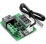 ماژول ترموستات دیجیتال دارای نمایشگر و کلیدهای کنترلی XH_W1209