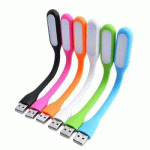 چراغ LED USB خم شو ( سبز )